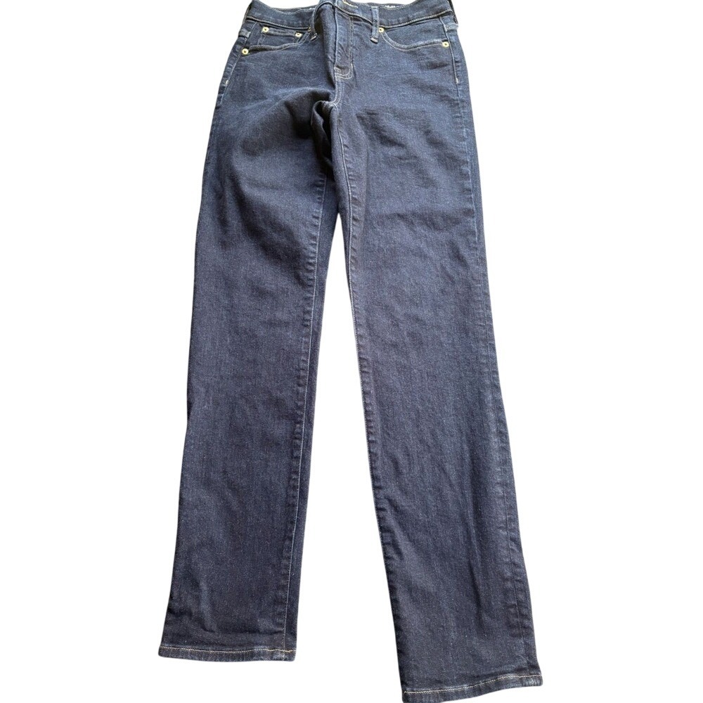 J.Crew 03‎ Slim Straight Leg Jeans Dark Indigo Wash 26T RE-03-IDG Mens Womens